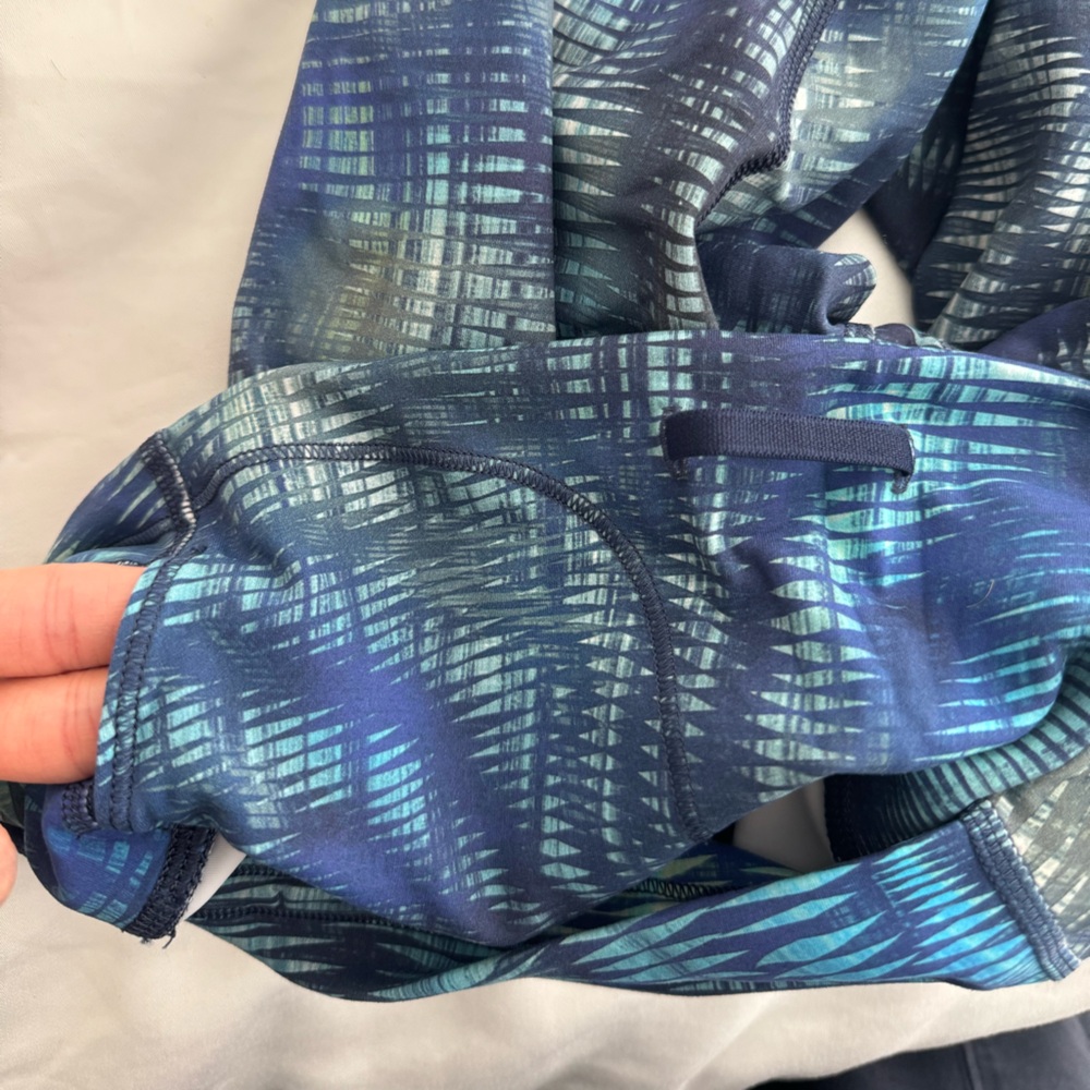 Lululemon wunder train high rise tight 25” in shapeshifter flux blue multi - Picture 4 of 6